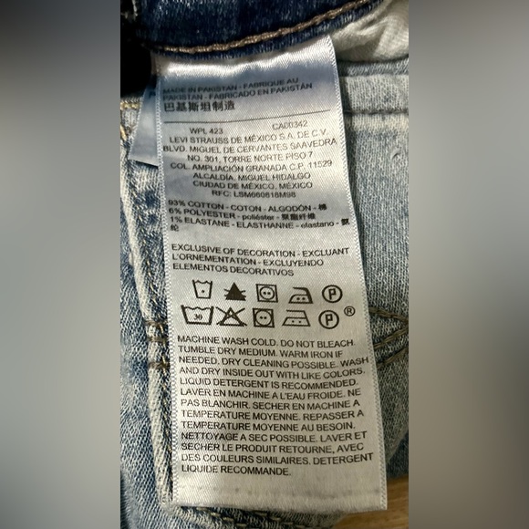 Boys denim jeans. Denizen by Levi’s. Gently worn good condition. Size 5 Slim - Picture 5 of 6